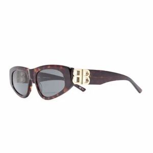 Balenciaga Eyewear logo-plaque arm sunglasses